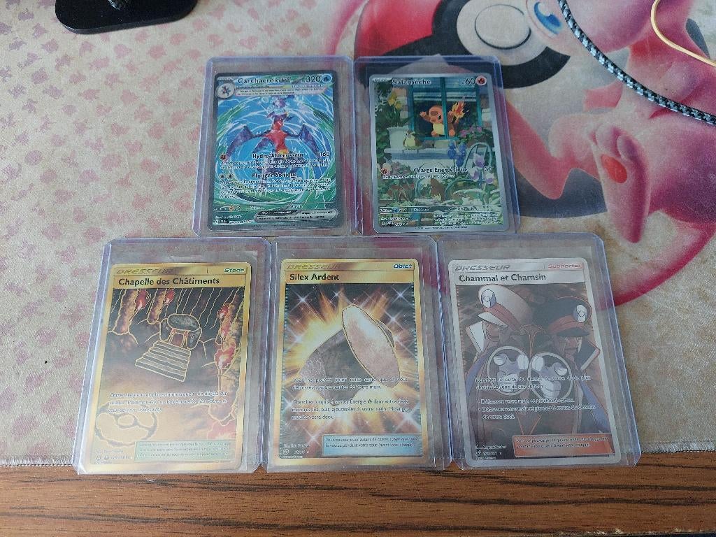 Cartes pokémon rare, Hobby & Loisirs créatifs, Enlèvement, Utilisé, Plusieurs cartes, Foil