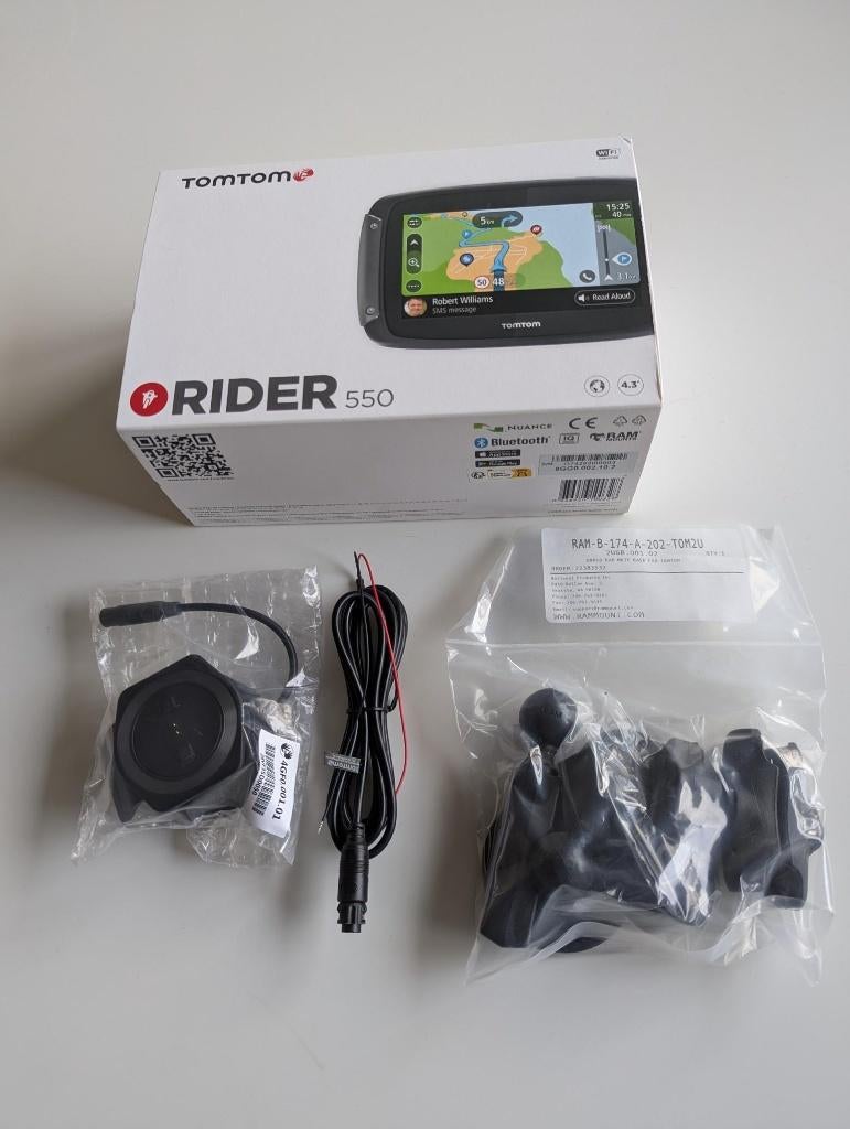 Tomtom Rider 550 World editie, Enlèvement ou Envoi, Comme neuf