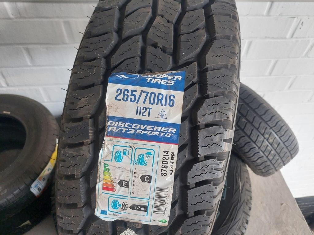 banden 265/70-16 cooper, Autos : Pièces & Accessoires, Pneus & Jantes, Neuf, 4 Saisons, 16 pouces, 265 mm
