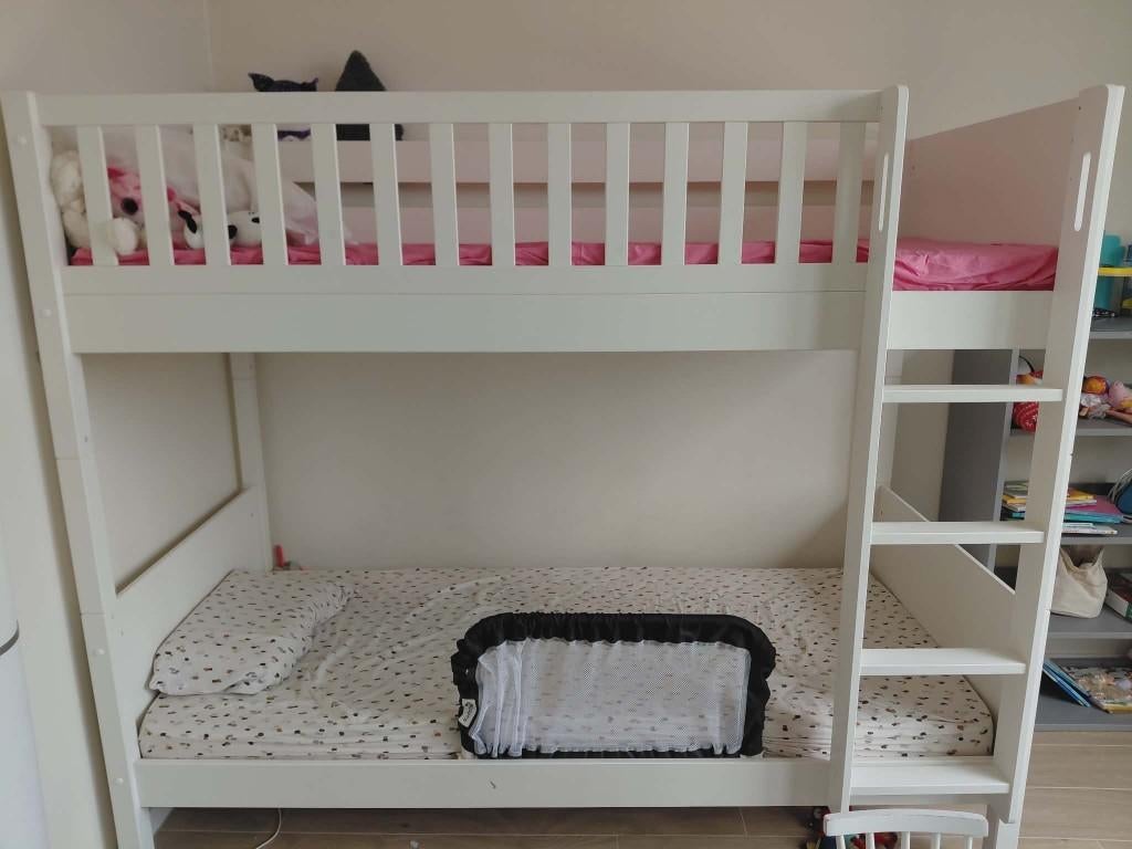 Lit superposé Vipack, Ophalen, Zo goed als nieuw, Stapelbed