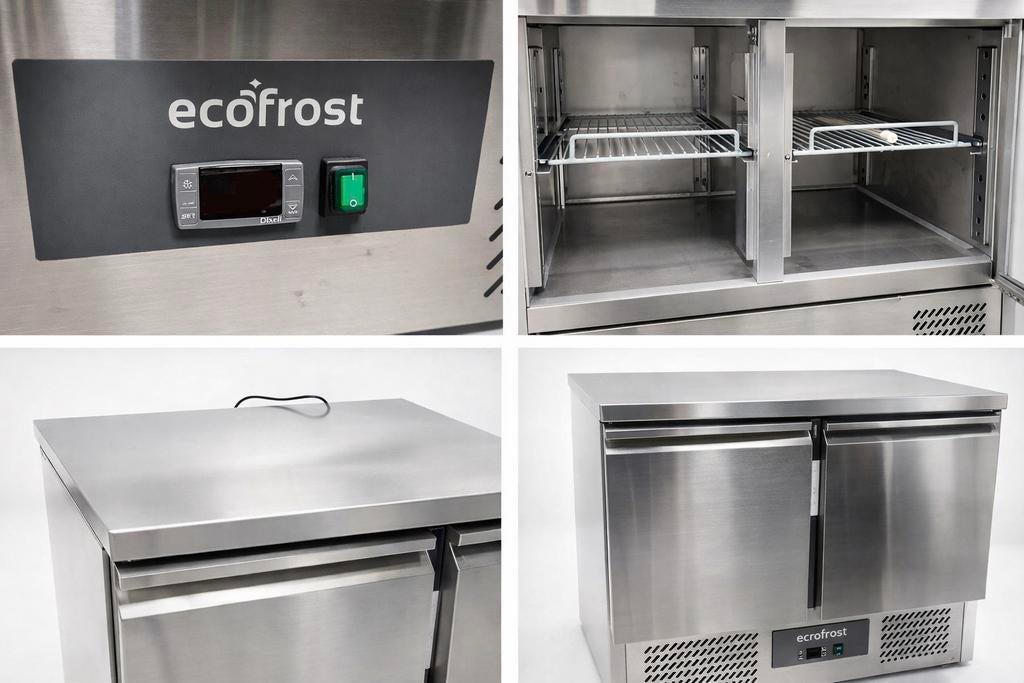 Frigo professionnel Ecofrost Inox, Enlèvement, Utilisé, Refroidissement et Congélation