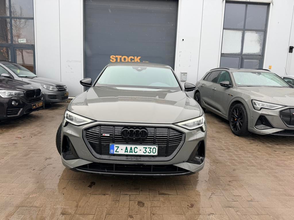 Audi Q8 e-tron 50 quattro 2 x S-line, Auto's, Audi, Alcantara, Q8 e-tron, SUV of Terreinwagen, Zilver of Grijs