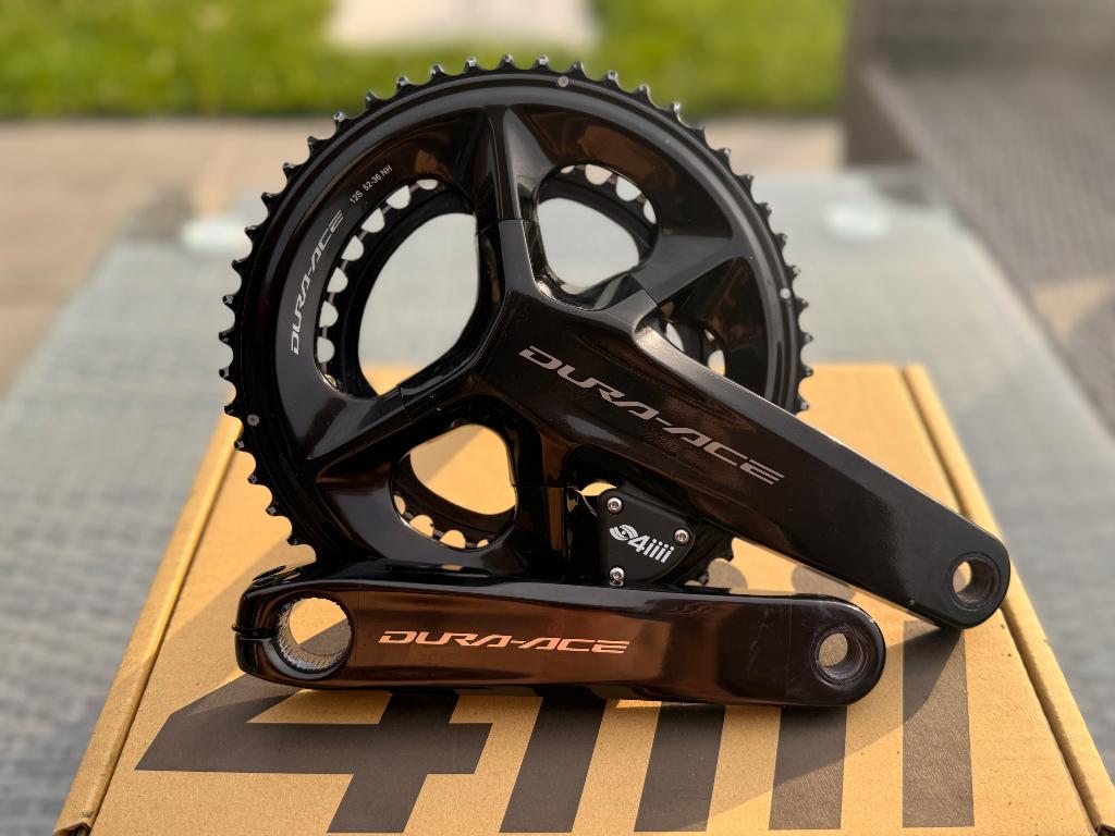4iiii dubbelzijdige powermeter Dura Ace, Vélos & Vélomoteurs, Vélos Pièces, Enlèvement, Comme neuf, Pédalier ou Pédales, 4iiii