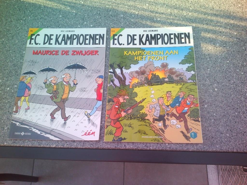 2 Strips Fc De Kampioenen.Nrs 95 en 111., Boeken, Stripverhalen, Zo goed als nieuw, Meerdere stripboeken, Ophalen of Verzenden