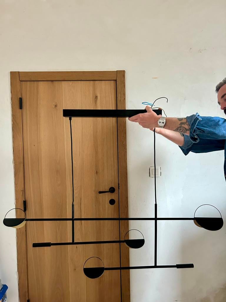 Suspension luminaire Led moderne, Maison & Meubles, Lampes | Suspensions, Enlèvement, Comme neuf