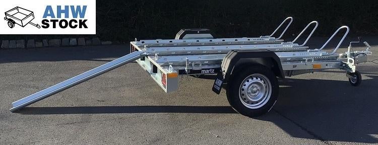 remorque pour motos - 3 rails, Enlèvement, Comme neuf