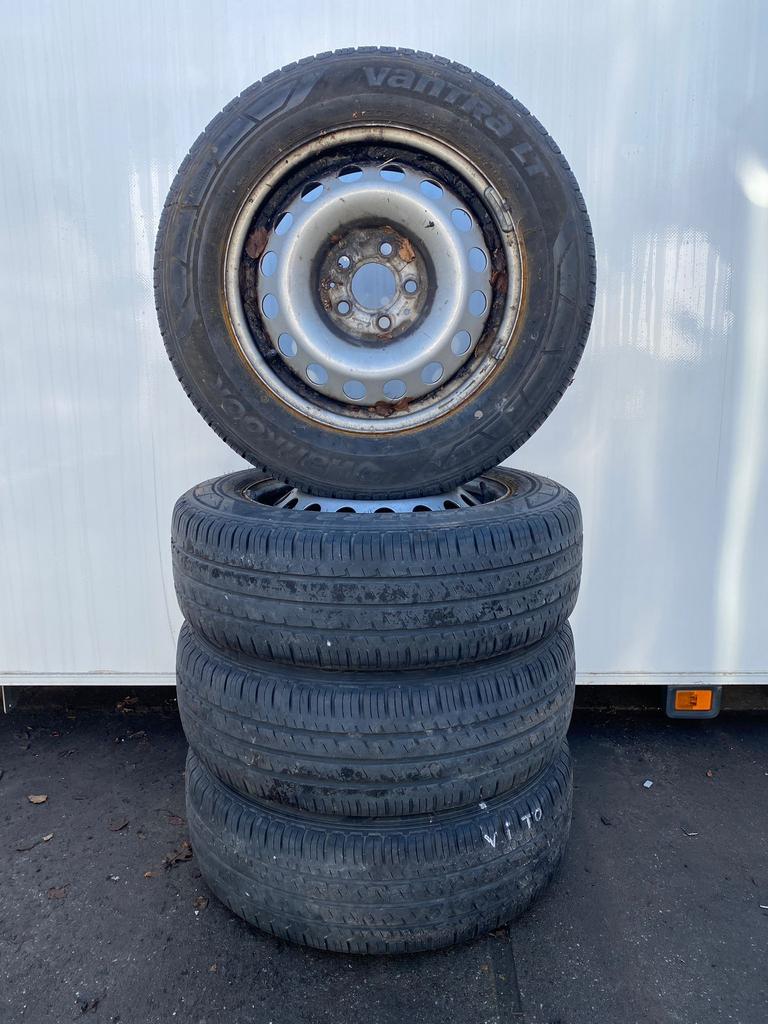 Mercedes-Benz Vito Viano velgen 205-65-16 5x112 - Set 20.10, Auto-onderdelen, Banden en Velgen, -, Banden en Velgen, -, Zomerbanden