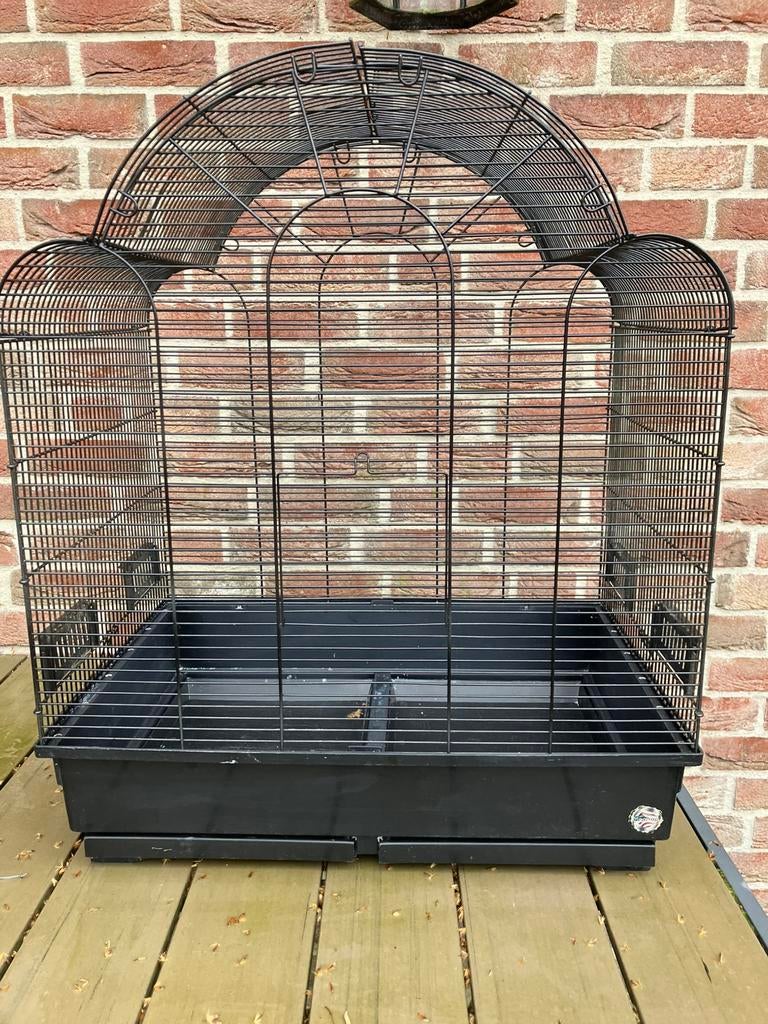 ZEER GROTE VOGELKOOI/STAANDER NU 70 EURO, Ophalen, Zo goed als nieuw, Metaal, Vogelkooi
