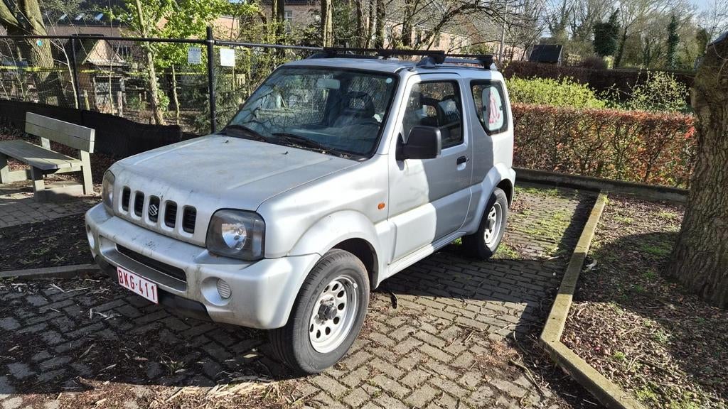 Suzu Jimny , 92.328km - Benzine - 4x4, Auto's, Suzuki, Airbags, Zwart, Bedrijf, Handgeschakeld