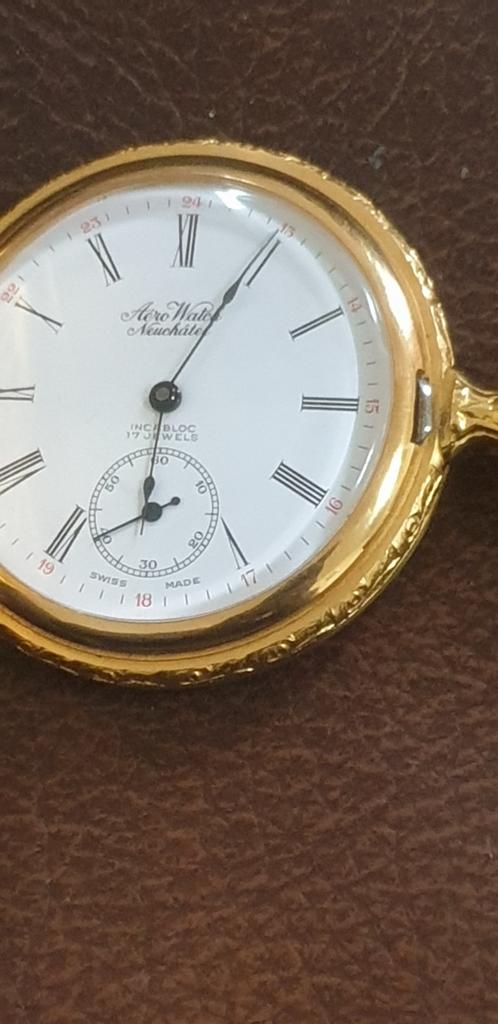 Aerowatch Neuchâtel zakhorloge, Overige merken, Zakhorloge, Ophalen of Verzenden, Onbekend