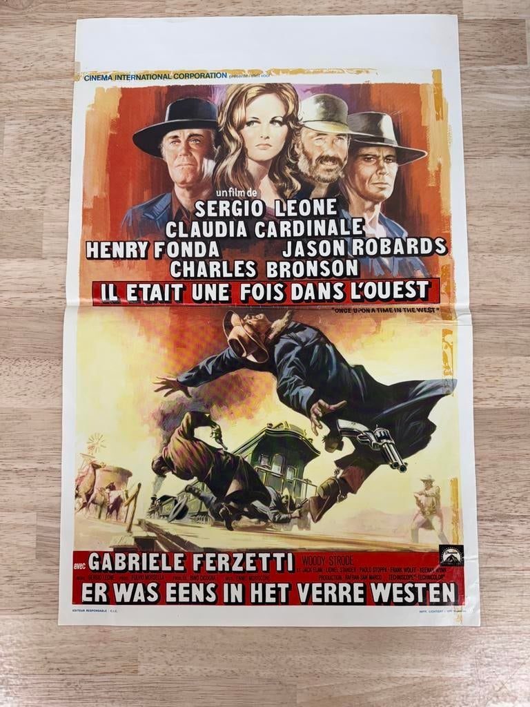 Affiche du film Il était une fois dans l'Ouest, Enlèvement, Comme neuf