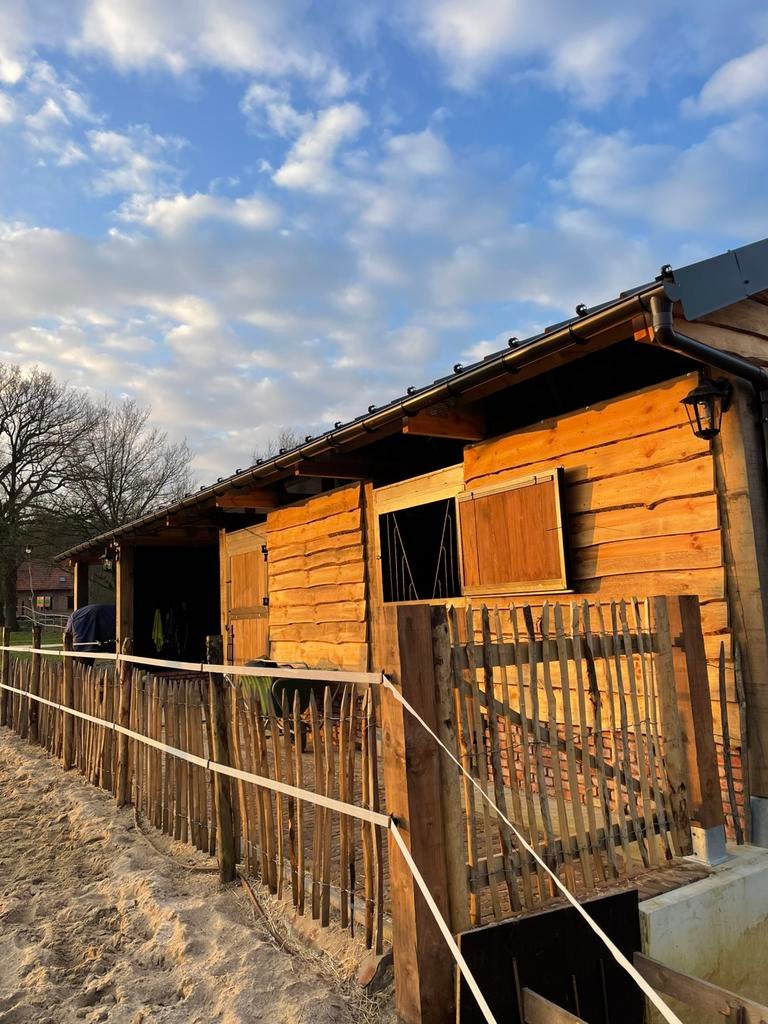 Volpension stal te huur (Meldert/ Schaffen), Mise à l'étable