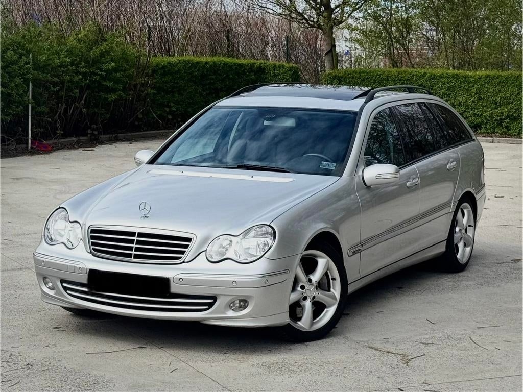 Compresseur automatique Mercedes C180 Avantgarde, Autos, Cuir, Argent ou Gris, Achat, Entreprise