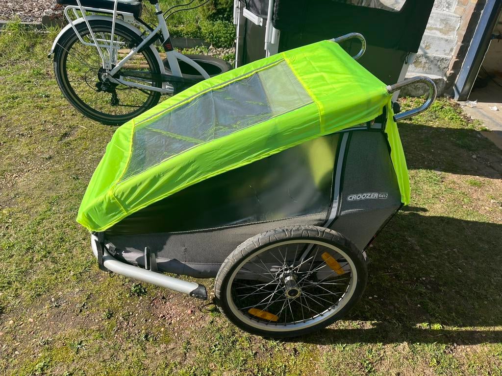 Croozer fietsecar, Ophalen, Zo goed als nieuw