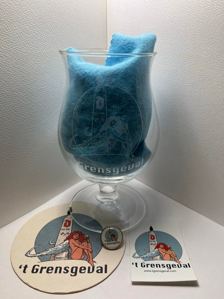 Duvelglas duvel duvelclub ‘t grensgeval zeldzaam, Collections, Efteling, Comme neuf, Enlèvement ou Envoi