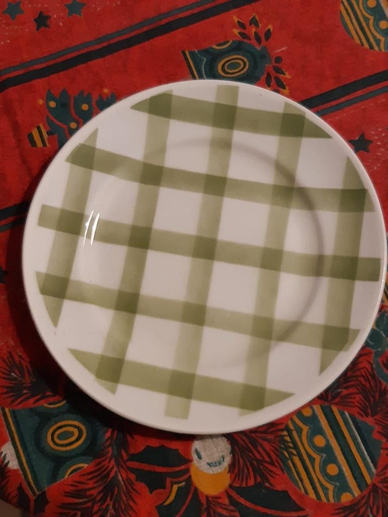 Assiette "Moulin Des Loups" ORCHIES Modèle "Nappe" - faïence, Enlèvement ou Envoi