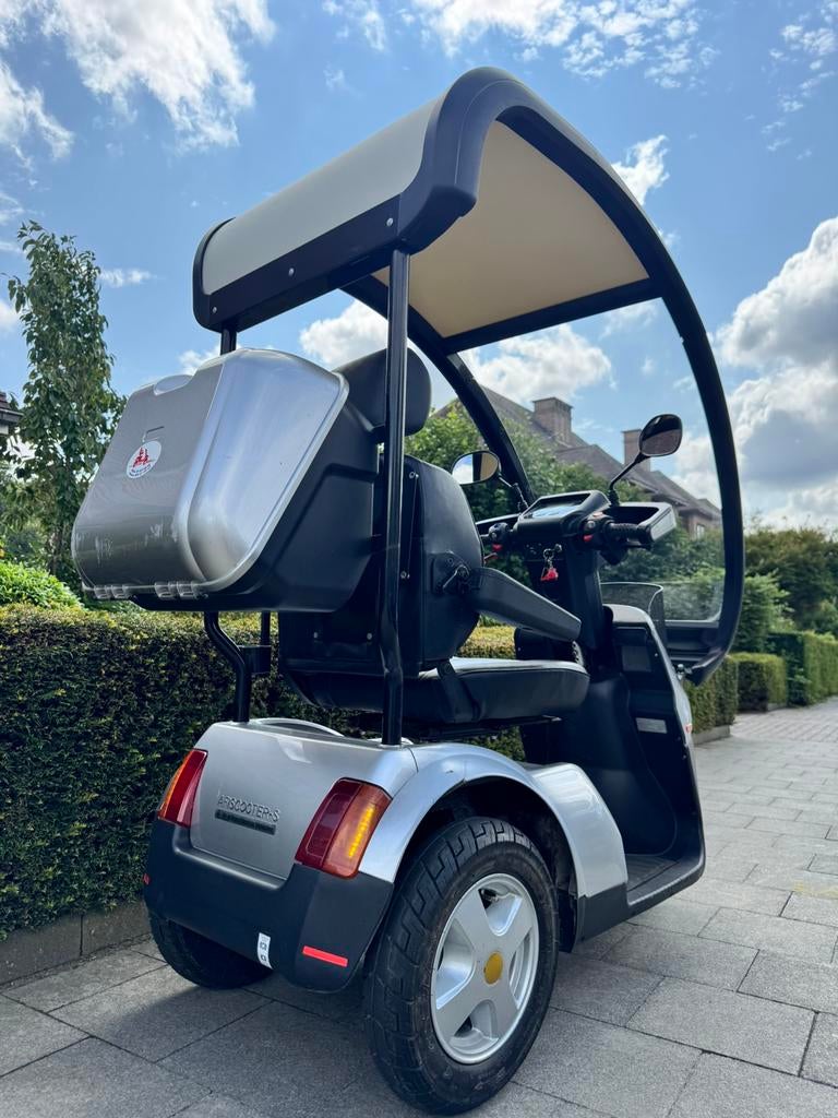 Couverte Scootmobiel Afiscooter S Voiturette électrique PMR, Enlèvement ou Envoi, Pliant, Comme neuf, Fauteuil roulant électrique