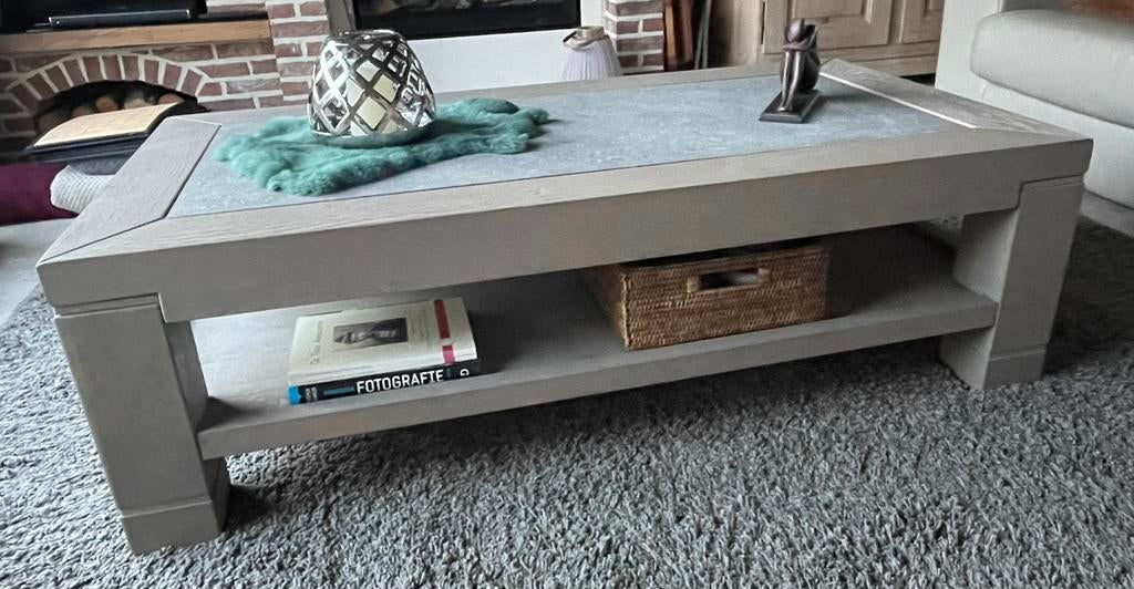 Landelijke salontafel, Ophalen