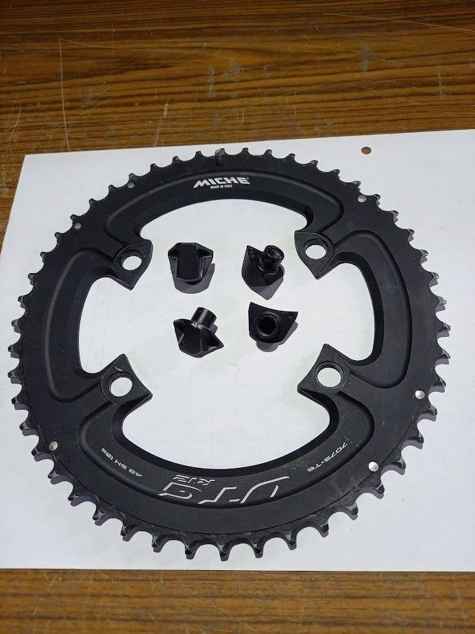 1 Miche kettingblad 48 tanden - kettingblad - racefiets, Vélos & Vélomoteurs, Vélos Pièces, Utilisé, Racefiets, MICHE, Enlèvement