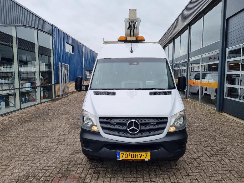 Mercedes-Benz Sprinter 516 CDI 14 M Custers Hoogwerker Hubar, Autos, Achat, Euro 6, Entreprise, USB