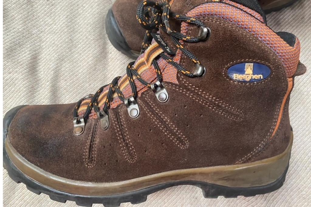 bruine wandelschoenen Berghen-Tex  40, Sport en Fitness, Ophalen of Verzenden, Gebruikt, Schoenen