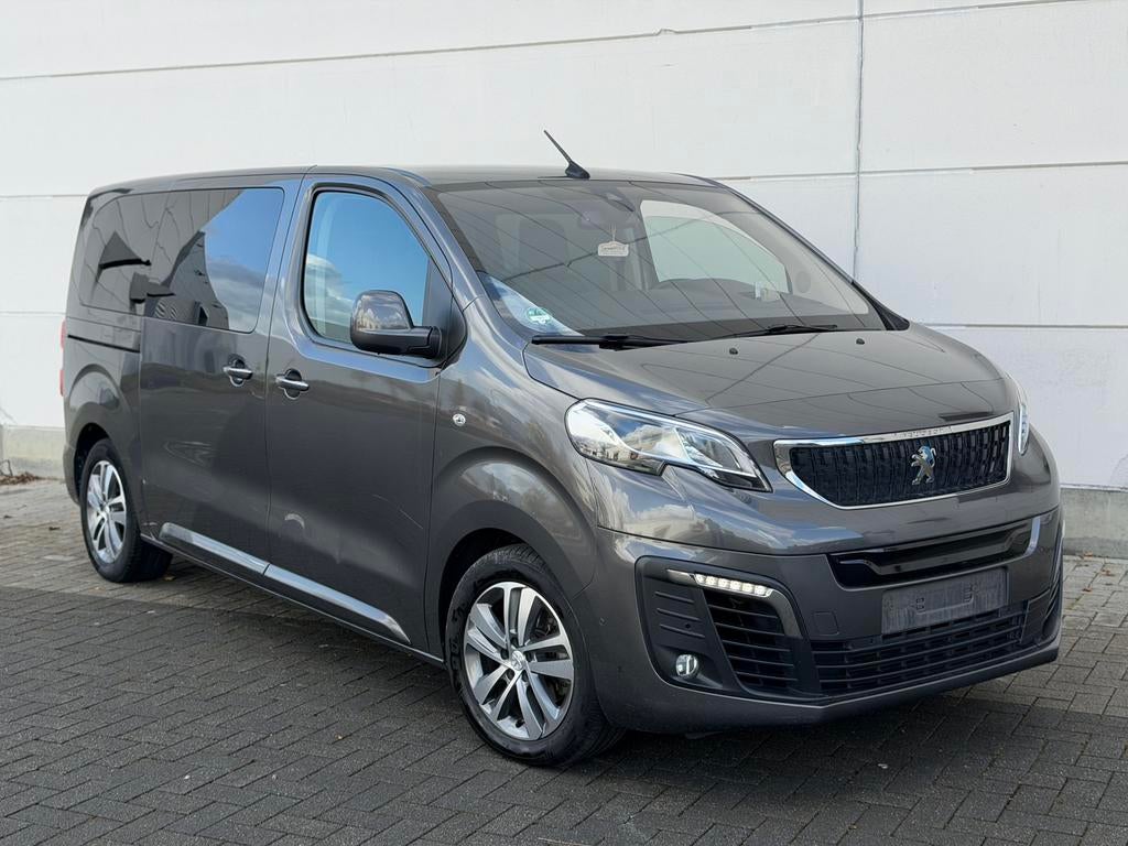 Peugeot e Traveller 2021 VIP 7pl line full optie, Autos, Peugeot, Argent ou Gris, Achat, Entreprise, 5 portes