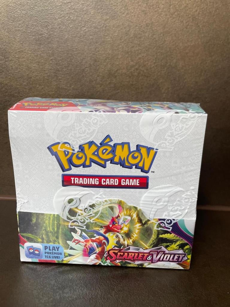 Booster Box - Scarlet & Violet - Pokémon, Enlèvement ou Envoi, Booster
