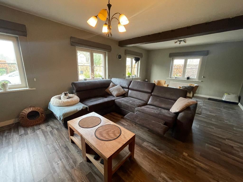 HOEKSALON, Huis en Inrichting, Ophalen, 250 tot 300 cm, Gebruikt, 75 tot 100 cm