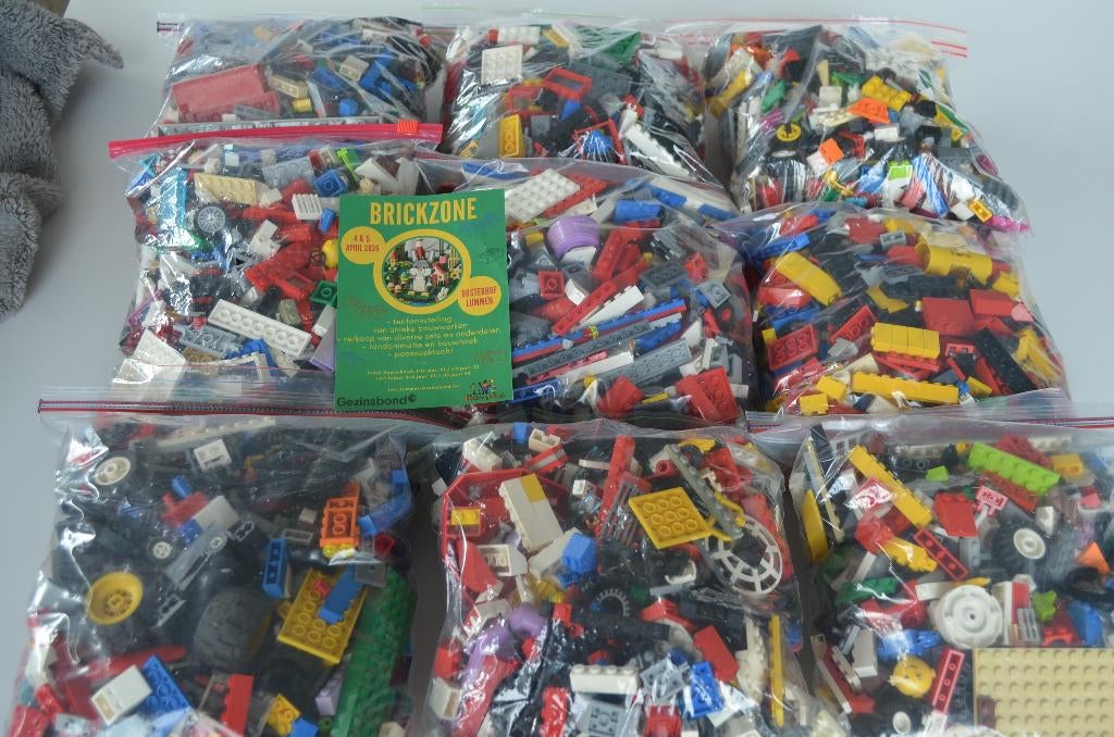 Lego:  mix van verschillende onderdelen € 12,00 per zak, Enfants & Bébés, Jouets | Duplo & Lego, Enlèvement ou Envoi, Utilisé