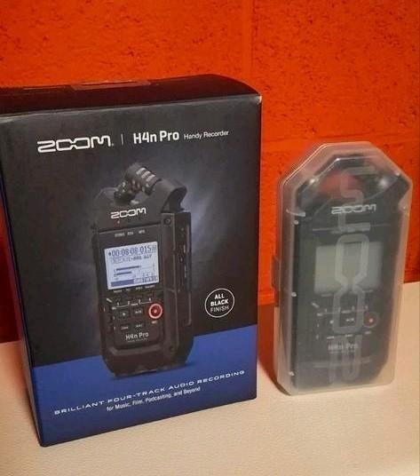 Zoom H4N pro Nieuw, Ophalen of Verzenden, Nieuw, Minder dan 5 kanalen, Microfooningang