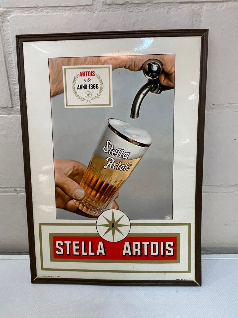Stella artois karton bord (1967) ( 29 op 41), Verzamelen, Ophalen of Verzenden, Zo goed als nieuw
