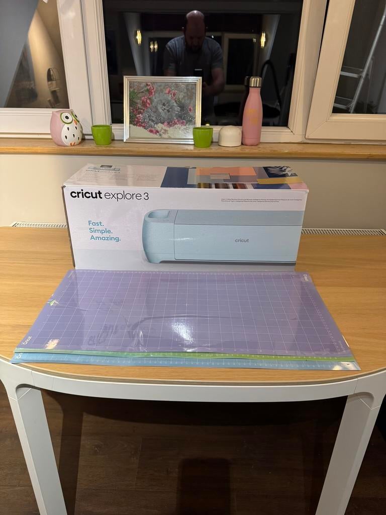 Cricut explore 3, Hobby en Vrije tijd, Knutselen, Ophalen, Zo goed als nieuw, Gereedschap of Accessoires