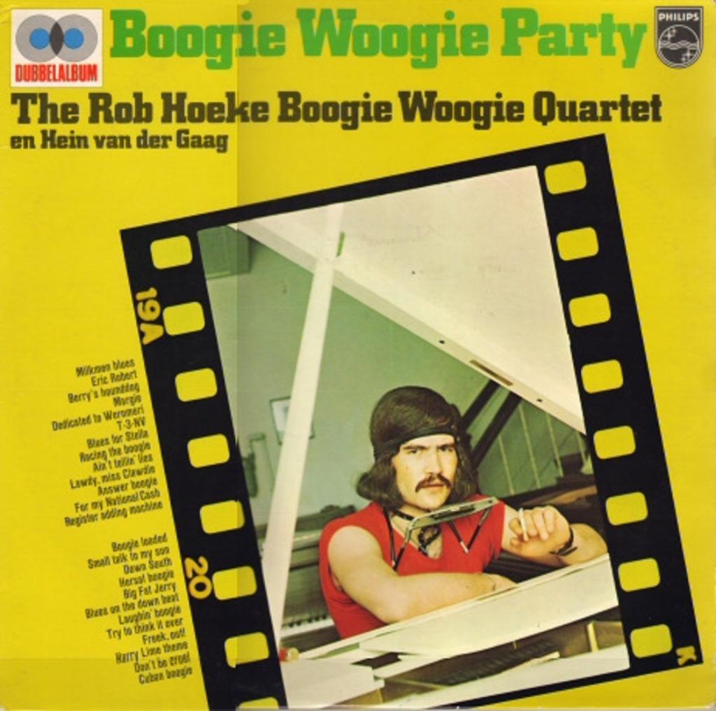 Rob Hoeke Boogie Woogie Quartet En Hein van der Gaag, Enlèvement ou Envoi, Utilisé, 12 pouces, Autres genres