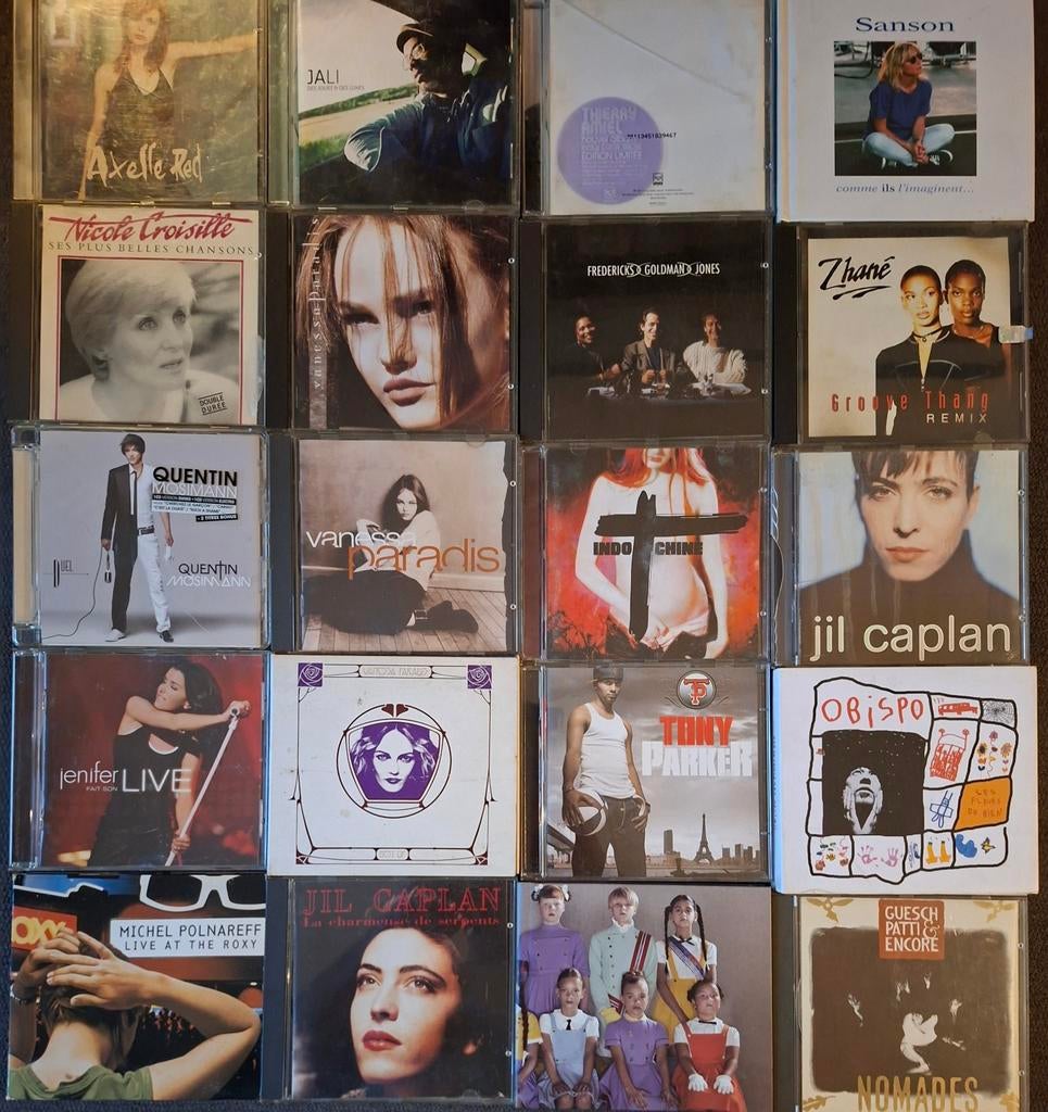 20 CD EN FRANÇAIS ! ! !, Enlèvement ou Envoi