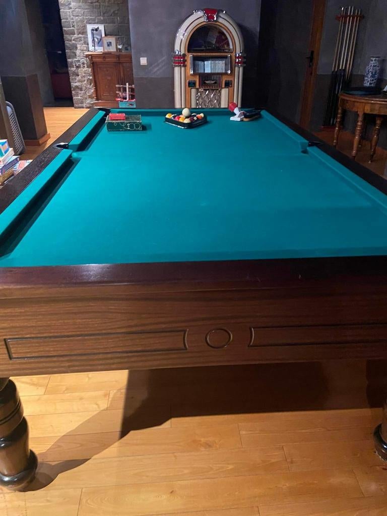 billard 1m52 sur 2m57 pour 400kgs, Enlèvement, Comme neuf