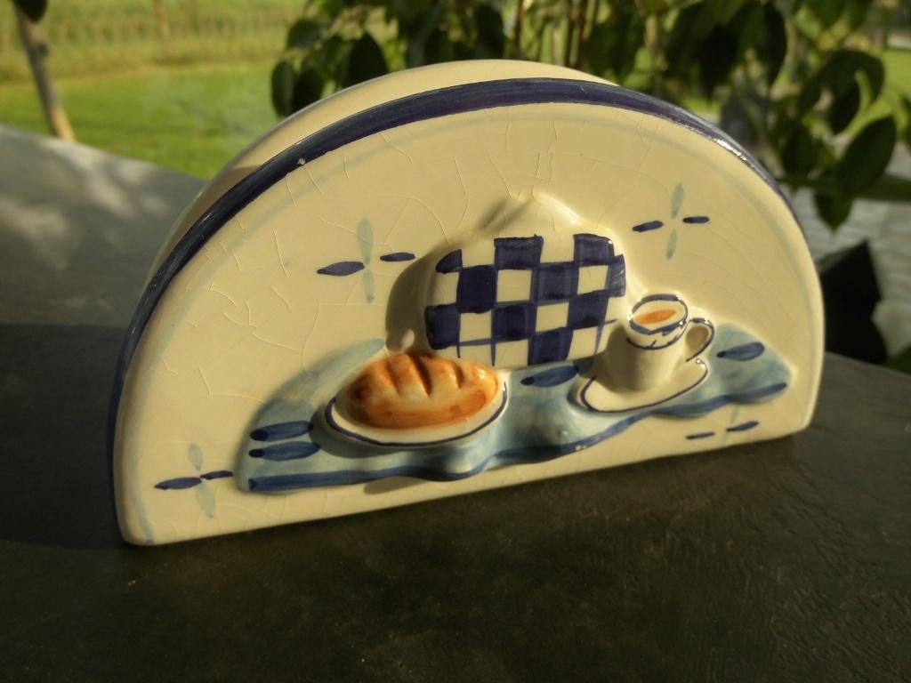 Beau Porte Serviettes, Enlèvement ou Envoi, Comme neuf, Céramique, Autres types