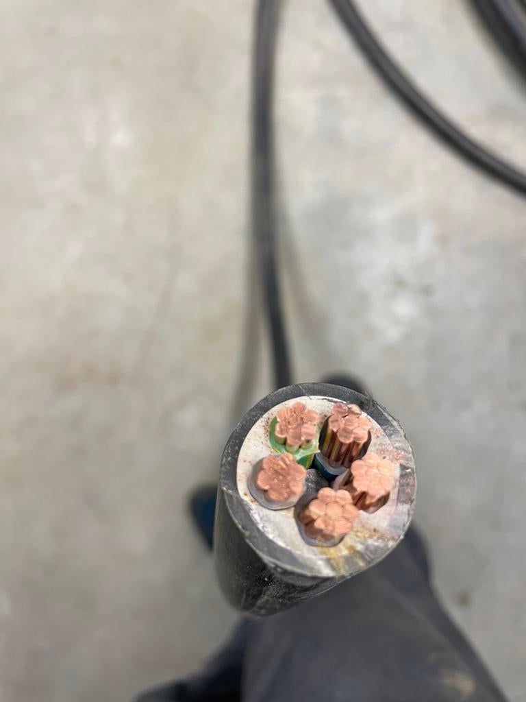 Câble EXVB 5G25 de 22 m, Bricolage & Construction, Électricité & Câbles, Enlèvement, Neuf