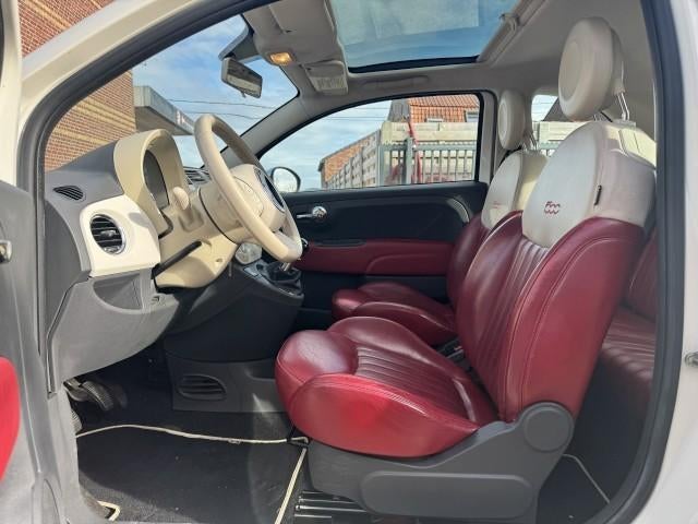 Fiat 500 1.2i « GARANTIE » cuir/Panodak/essence/150 000 km, Autos, Achat, Entreprise, Anti démarrage, 119 g/km
