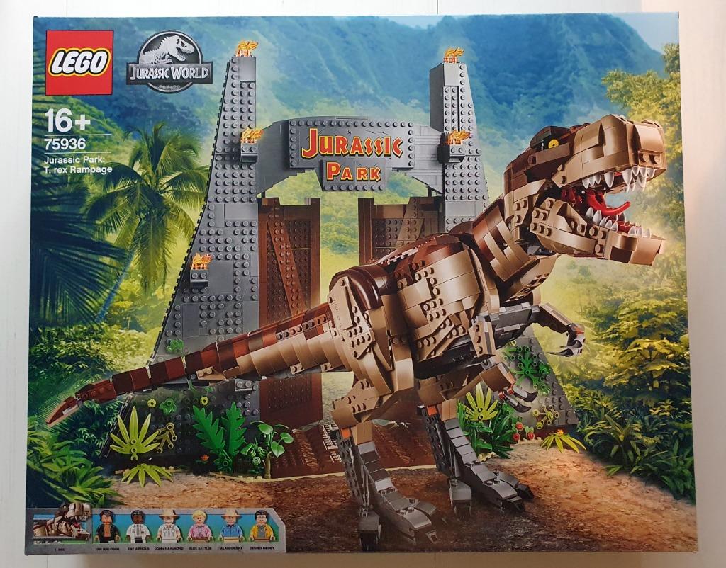 LEGO 75936 Jurassic Park: T-Rex Rampage | NIEUW, Kinderen en Baby's, Speelgoed | Duplo en Lego, Nieuw, Lego, Complete set, Ophalen of Verzenden