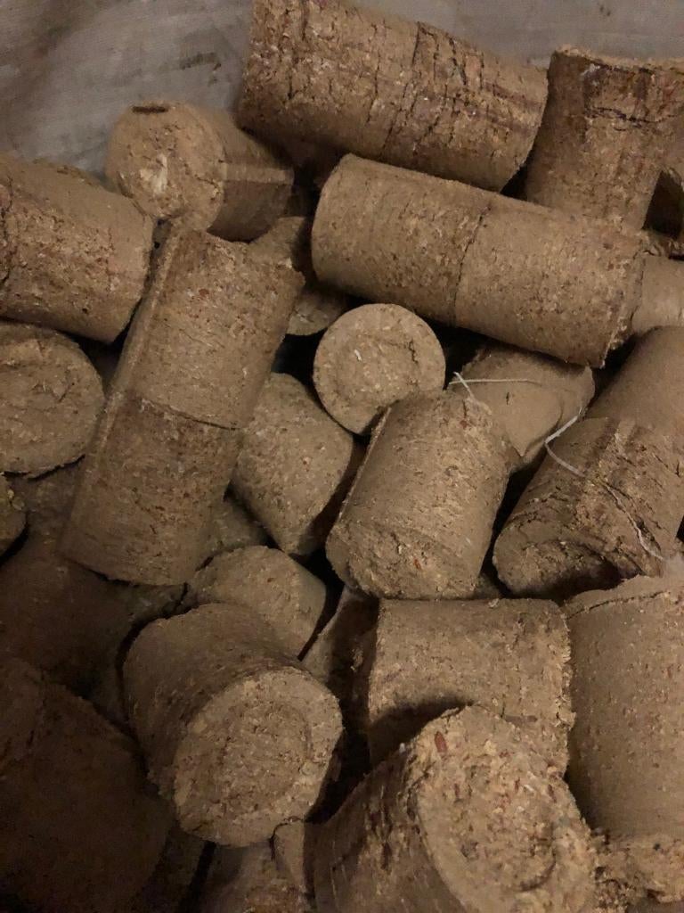 Houtbriketten, Tuin en Terras, Brandhout, Ophalen, Blokken
