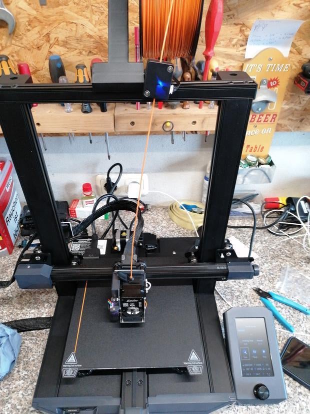 Imprimante 3D Creality Ender 3 S1, Computers en Software, 3D Printers, Ophalen of Verzenden, Zo goed als nieuw, Creality