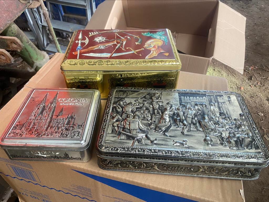 Vintage ( koek) blikken, Verzamelen, Ophalen of Verzenden, Zo goed als nieuw