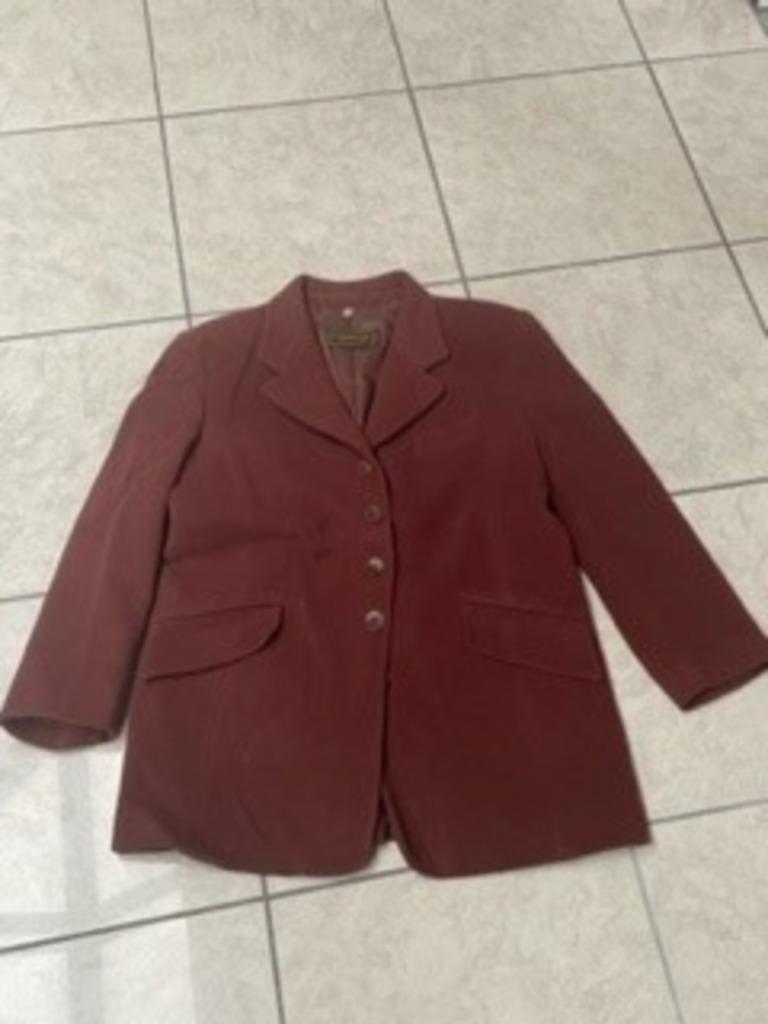 Soldes cardigan - veste marron cachemire Mt.42-44, Enlèvement, Porté, Taille 46 (S) ou plus petite, Brun