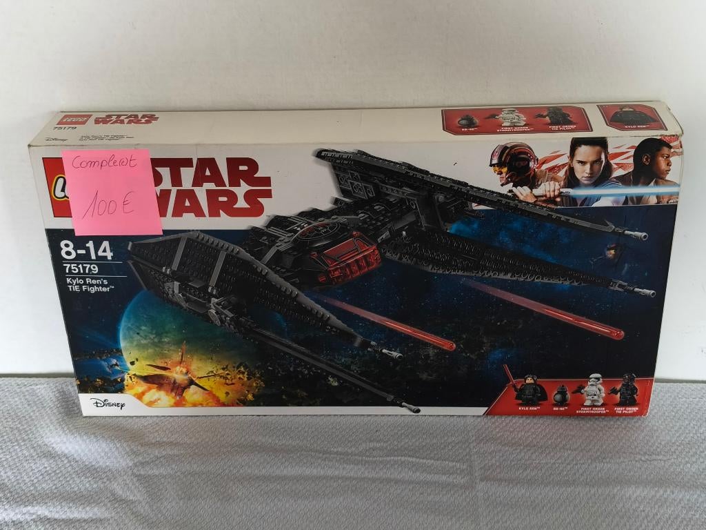 LEGO Star Wars 75179 TIE FIGHTER van Kylo Ren, Ophalen of Verzenden, Gebruikt, Lego