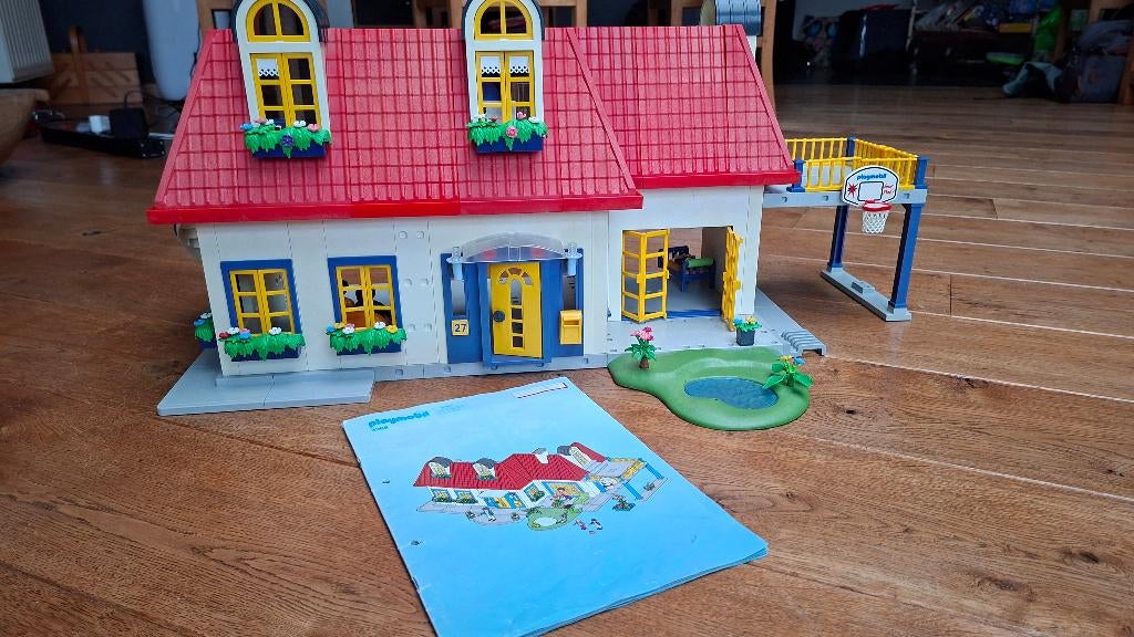 Villa Playmobile - grande, Enlèvement, Utilisé, Ensemble complet