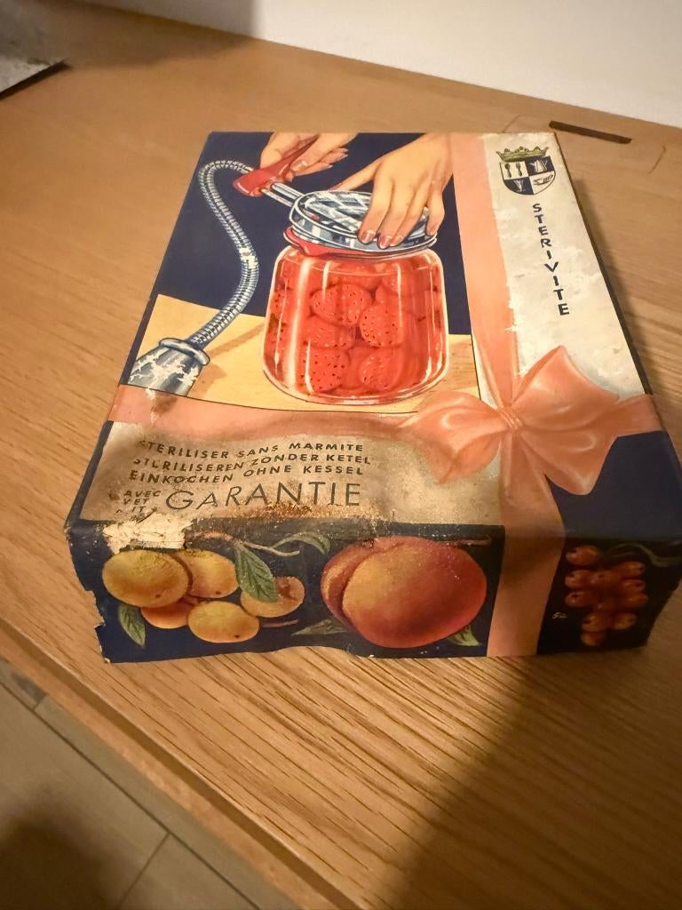 Stérilisation à la stérivite sans bouilloire vintage, Antiquités & Art, Enlèvement ou Envoi