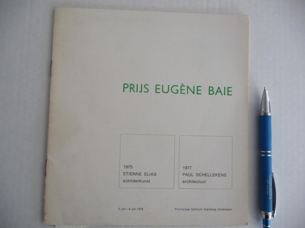 CATALOGUE ARTISTIQUE ETIENNE ELIAS + PAUL SCHELLEKENS, Enlèvement ou Envoi, Utilisé, Peinture et dessin