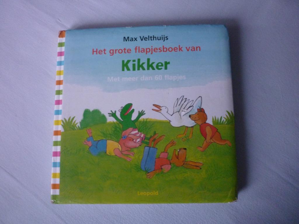 Het grote Flapjesboek van Kikker - Max Velthuijs, Boeken, Gelezen, Max Velthuijs, Ophalen of Verzenden, Uitklap-, Voel- of Ontdekboek
