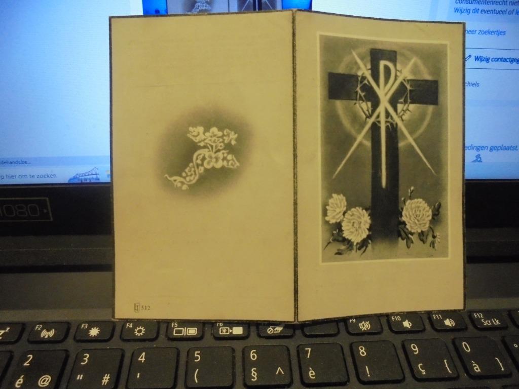 dp Eduard-Francois Valcke, Verzamelen, Ophalen of Verzenden, Bidprentje