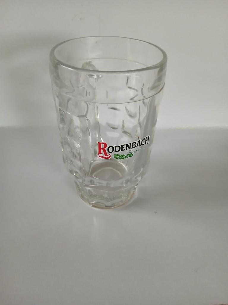 Rodenbach bierpot 0,5 liter, Ophalen of Verzenden, Zo goed als nieuw